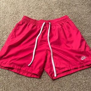 Nike, 6 inch pink shorts, size L